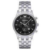 Emporio Armani Men’s Chronograph Black Dial 43mm Watch AR11017